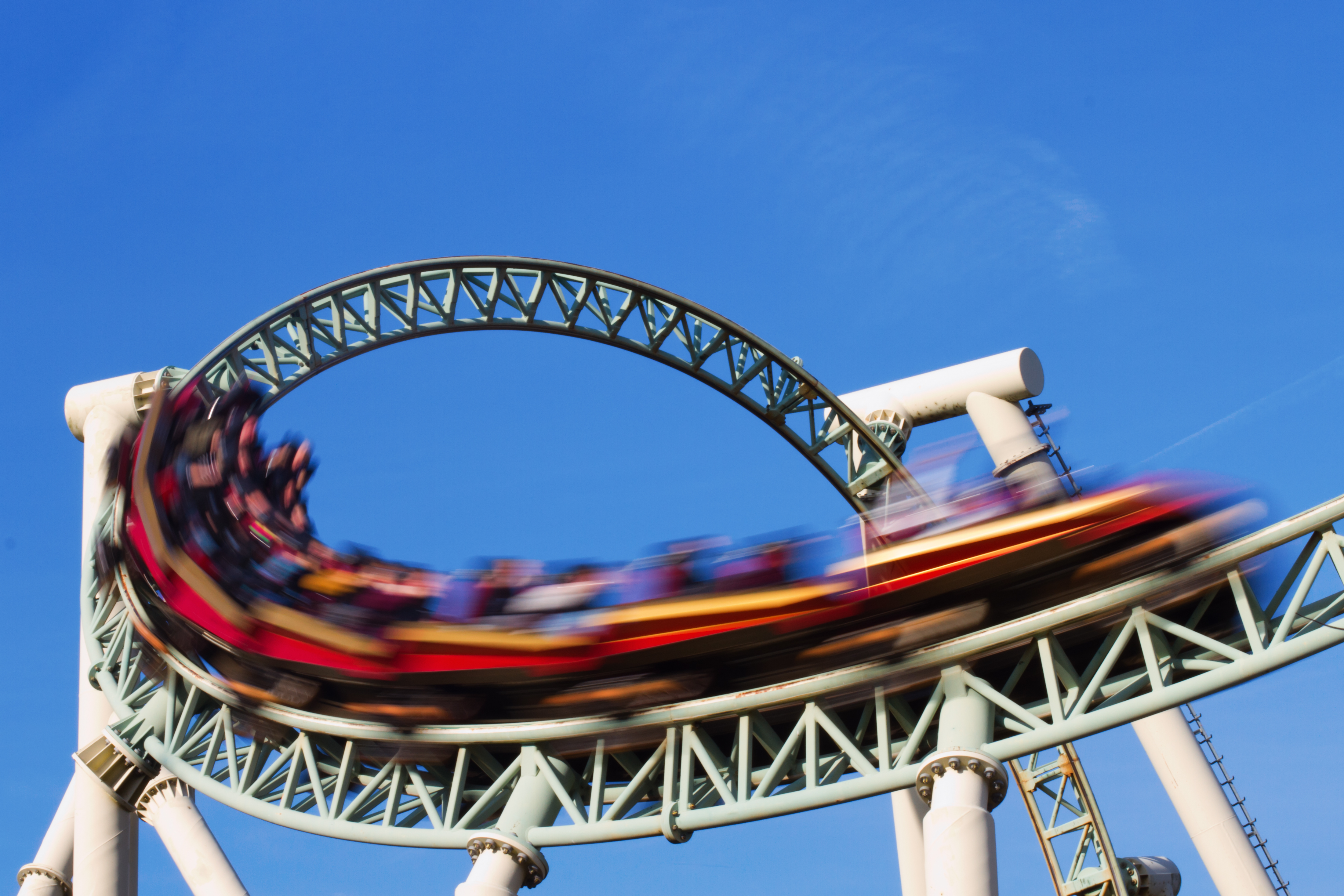 Roller Coaster Theme Park Attraction