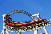 Roller Coaster Theme Park Attraction