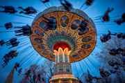 The Swing Carousel Tivoli Gardens Lasse Salling.